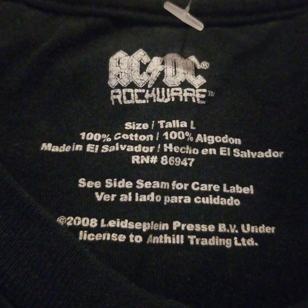 ACDC Highway To Hell tshirt - Picture 2 of 2